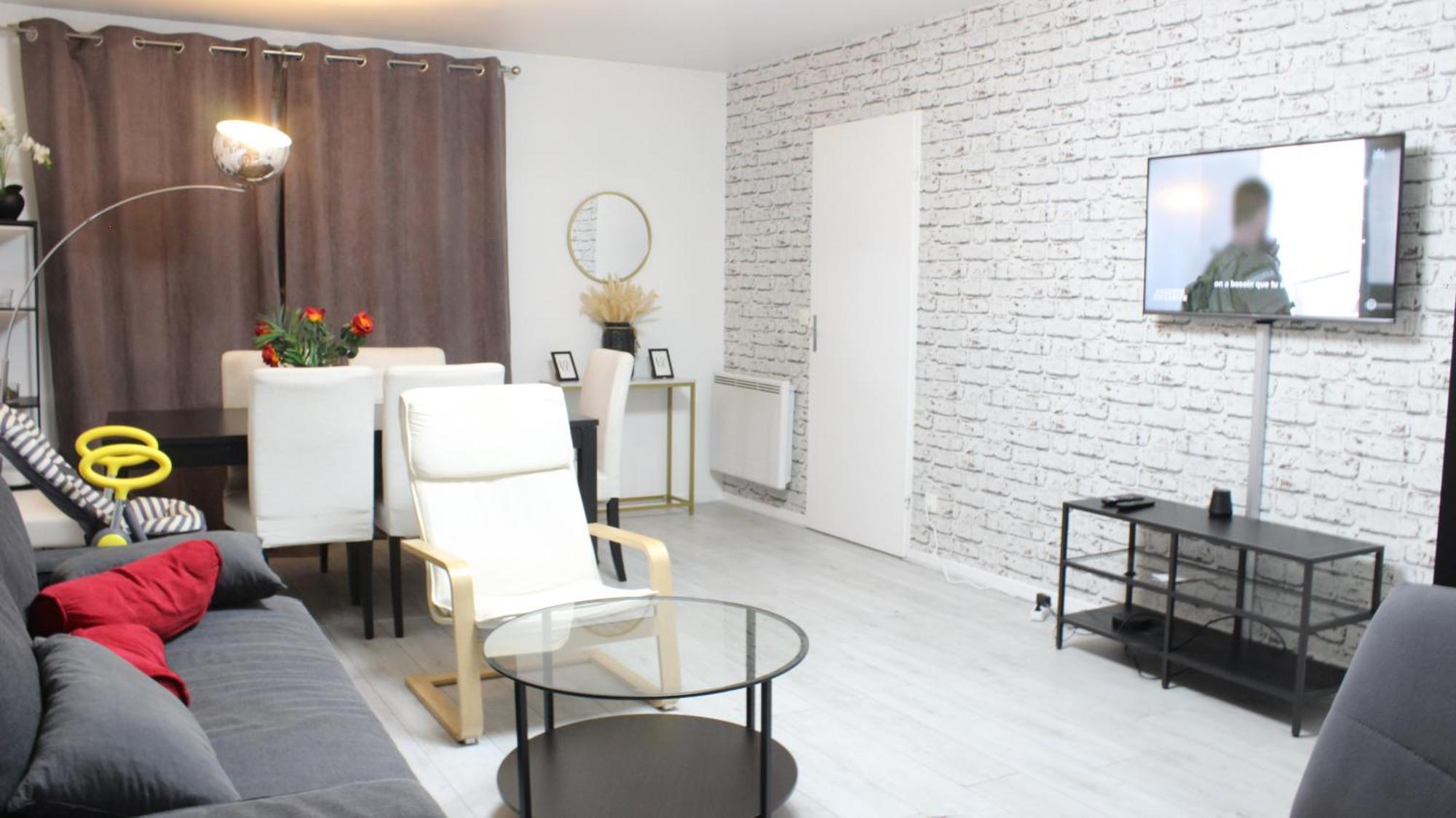 Appartement - Proche Rer - 2 Chambres & 4 Lits Double - Paris Orly Courcouronnes Eksteriør billede